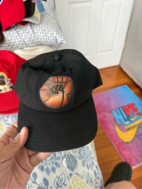 Denim Tears Basketball Graphic Black Hat